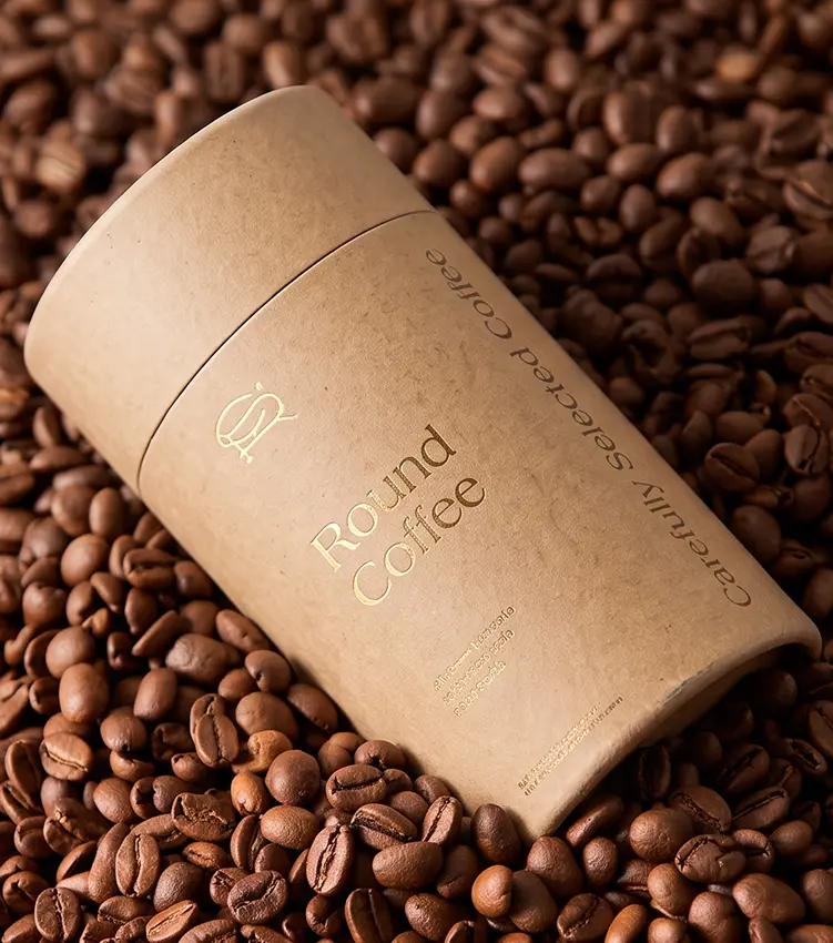 Round Coffee Logo
